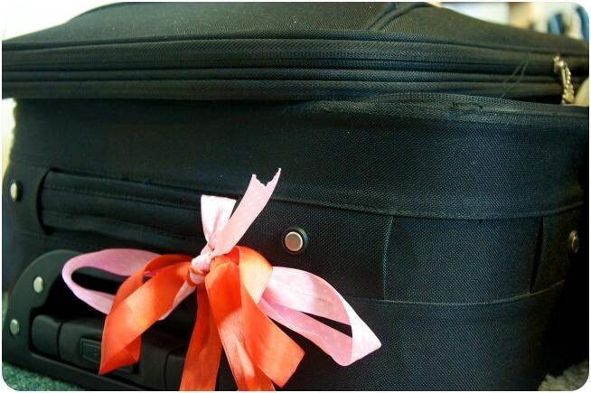 Travel Hacks: tie a yellow ribbon 'round the old baggage handle