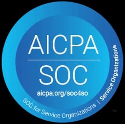 AICPA SOC for Service Organizations badge