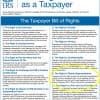 Taxpayer Bill of Rights (TBOR) Thumbnail