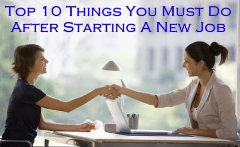 Thumbnail for Blog Article: Top 10 Things You Must Do After Starting A New Job