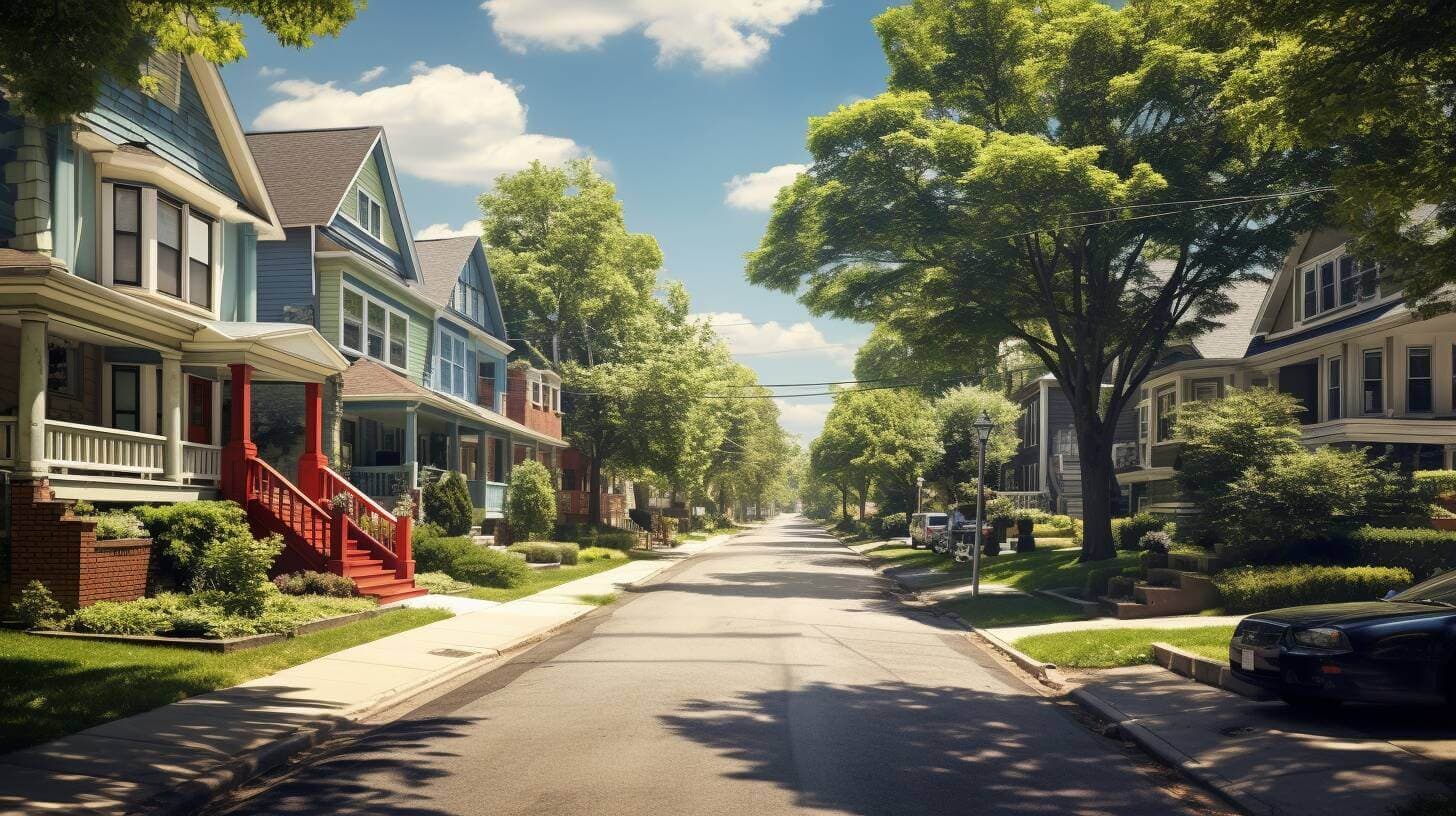 a neighbourhood in Clayton, Missouri