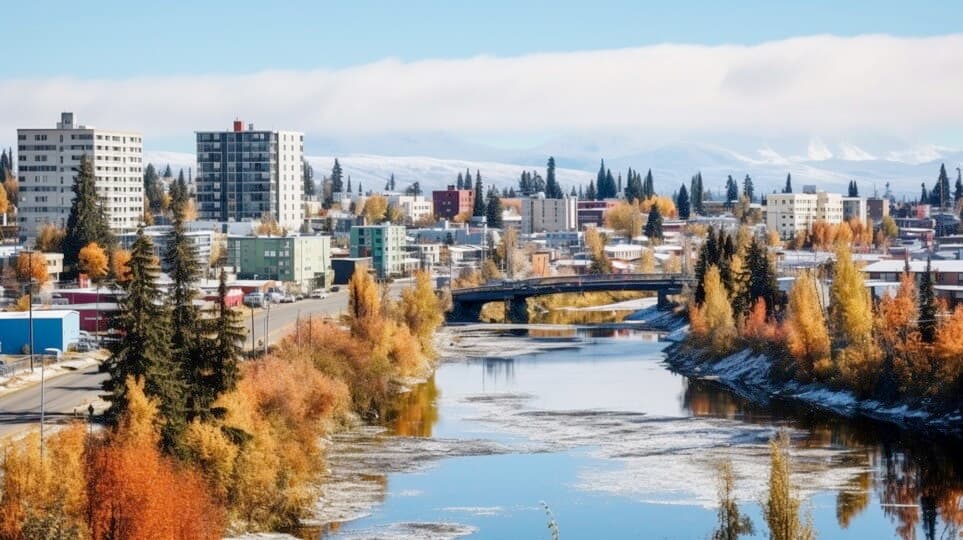 Fairbanks down the river