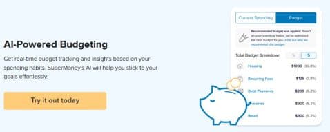 SuperMoney budgeting App