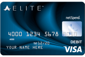 ACE Elite Blue Visa Prepaid Card logo