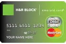 H&R Block Prepaid Emerald Mastercard logo