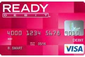 READY Debit Visa Prepaid Card logo