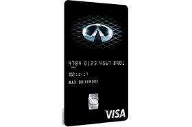 Infiniti Visa Card logo