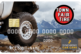 Town Fair Credit Card logo