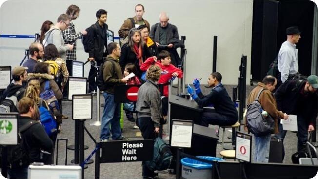 Travel Hacks: do not line up behind newbies for security checks
