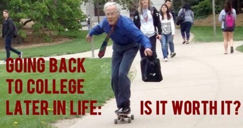 Thumbnail for Blog Article: Going Back To College Later In Life: Is It Worth It?