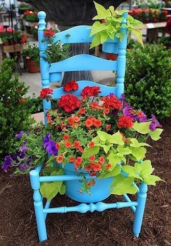 chair planter