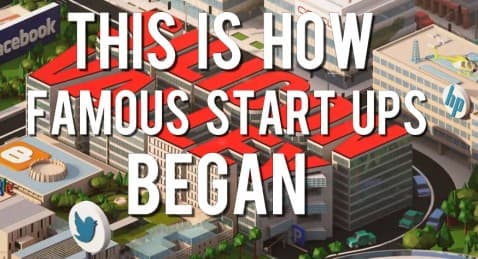 Thumbnail for Blog Article: This Is How Famous Start-Ups Began