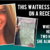 This Waitress Doodles On A Receipt Thumbnail