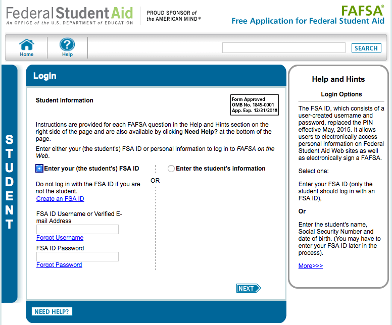 FAFSA Federal Student Aid 2