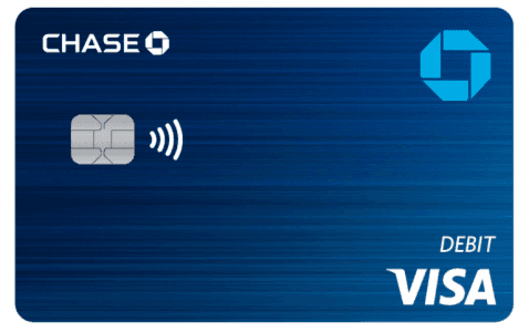 Chase debit card image