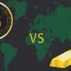 Cryptocurrency vs Gold: Which Is The Best Inflation Hedge? Thumbnail