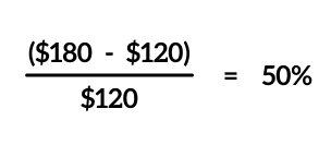 Example growth ACV calculation