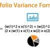 Portfolio Variance: Formula, Calculation, and Significance Thumbnail
