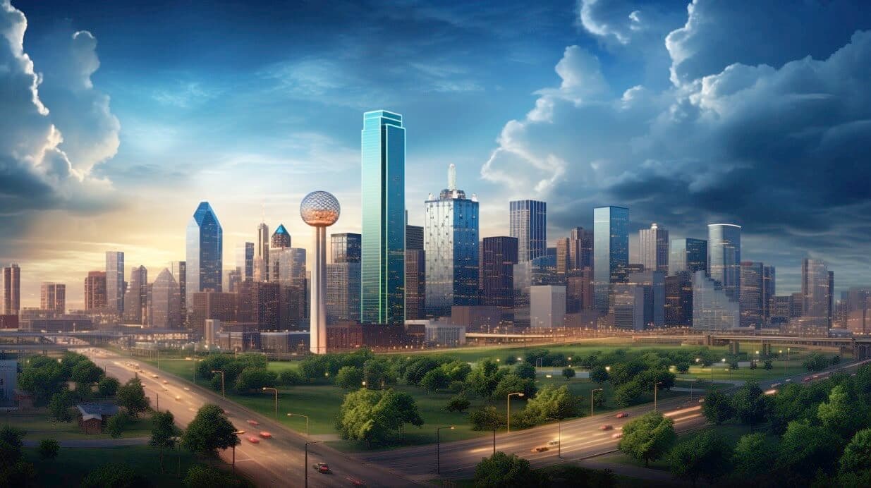 Dallas skyline
