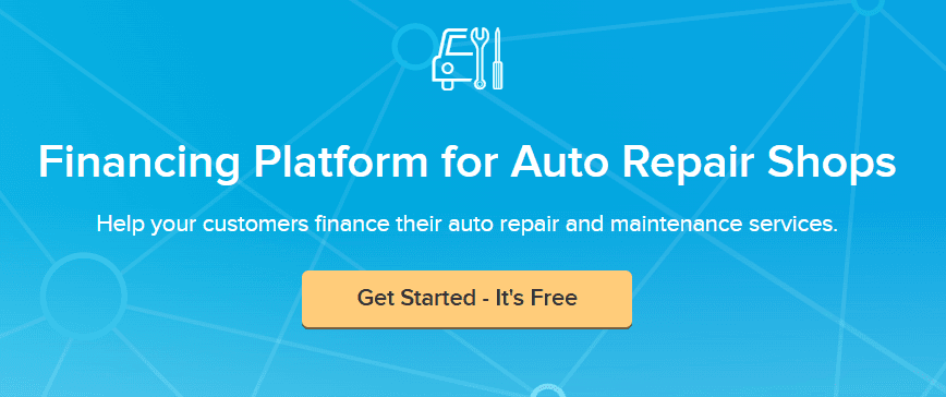 Financing Platform for Auto Repair Shops