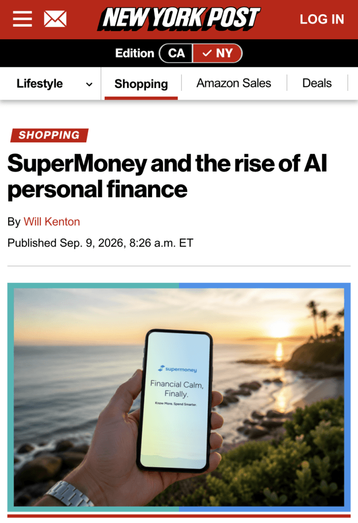 SuperMoney App New York Post