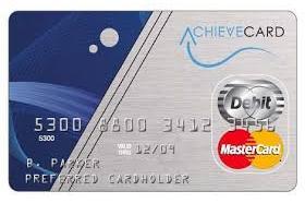 AchieveCard Visa Prepaid Card logo