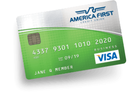 America First CU Business Visa Credit Card logo