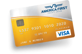 America First Credit Union Platinum Rewards Credit Card logo