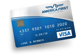 America First CU Visa Low Rate Credit Card logo