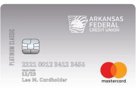 Arkansas FCU Platinum Classic Mastercard® logo