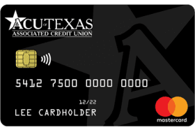 Associated Credit Union of Texas Secured MasterCard® logo