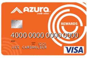 Azura Credit Union Rewards Visa Credit Card logo