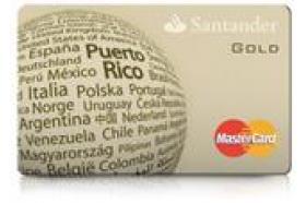 Banco Santander Puerto Rico  MasterCard Gold logo