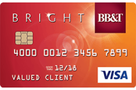 BB&T Bright Visa Card logo
