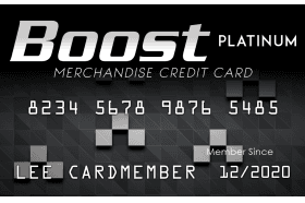 Boost Platinum Credit Card logo
