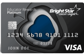 BrightStar CU Educator Reward Visa Credit Card logo