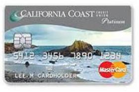 California Coast Credit Union Platinum Secured Mastercard® logo