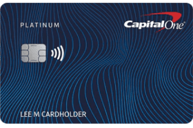 Platinum Secured from Capital One logo