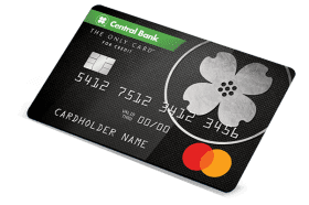 Central Bank The Only Card Mastercard® logo