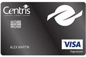 Centris FCU Visa Signature® Credit Card logo