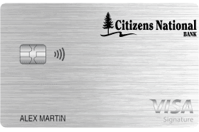 Citizens National Bank of Cheboygan Max Cash Preferred Card logo