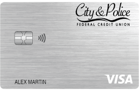 City & Police Federal Credit Union Visa® Max Cash Secured Card logo