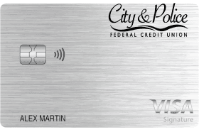 City & Police Federal Credit Union Visa Signature® Max Cash Preferred Card logo