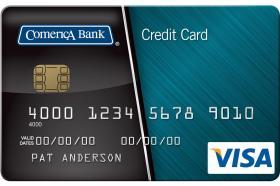 Comerica Bank Visa Platinum® Card logo