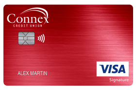 Connex CU Visa Max Cash Preferred Card logo