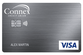 Connex CU Visa® Max Cash Secured Card logo