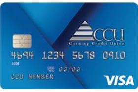 Corning Credit Union Visa Traditional logo