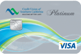 Credit Union of Southern California Platinum Rewards Visa logo
