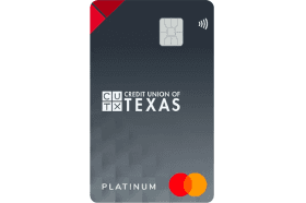 Credit Union of Texas Platinum Mastercard logo