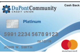DuPont Community CU MasterCard Credit Card logo